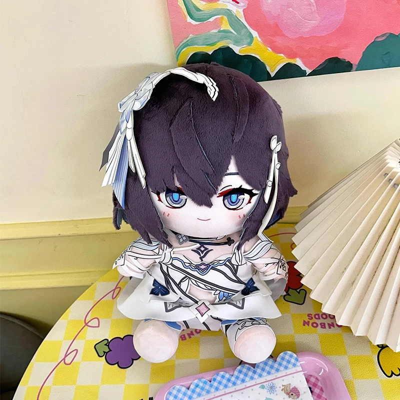 Anime Honkai Impact 3 Seele Vollerei Herrscher of Rebirth 30cm Plush Sitting Posture Doll Body Cartoon Dress Up Toys Pillow