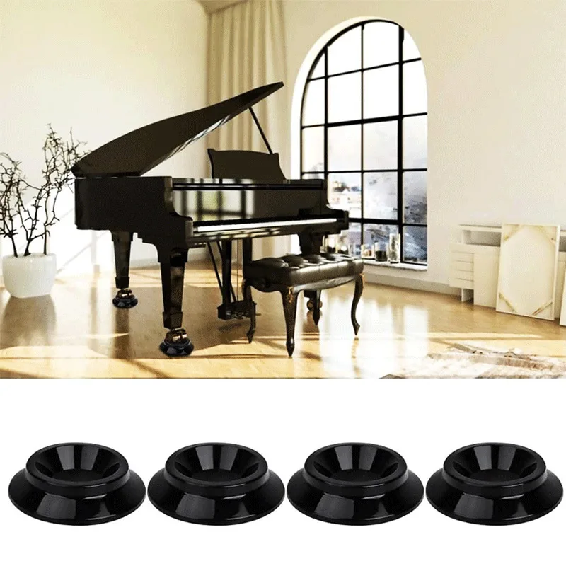 Piano Non-Slip Floor Protection Pads Noise-Reduction Anti-Scratch Support Pads for Piano Table Chair Stool Leg Accessories
