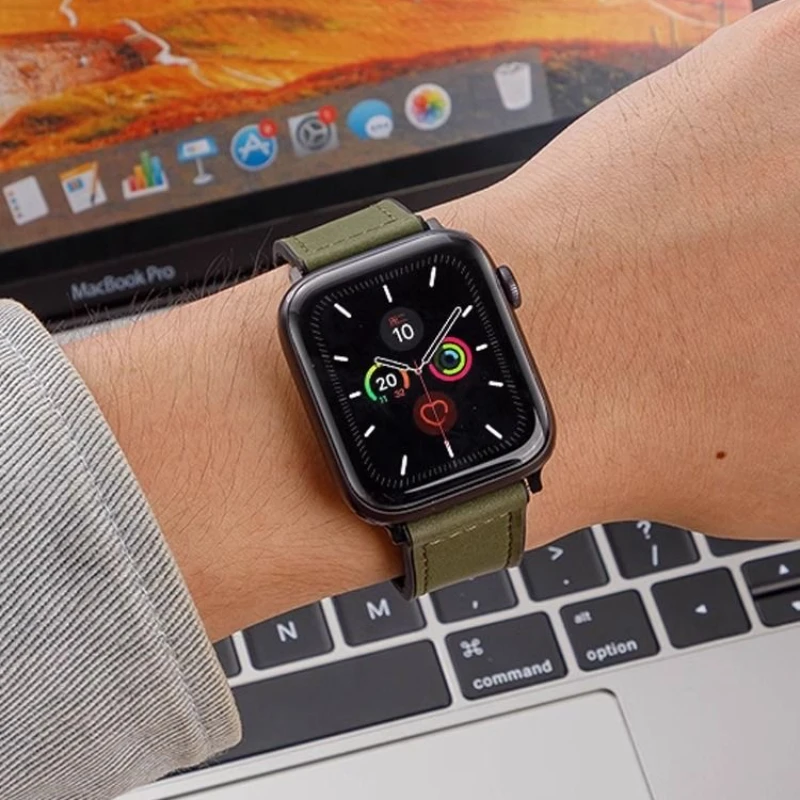 Pasek ze skóry bydlęcej do zegarka Redmi 4 magnetyczny pasek do zegarka Redmi Watch4 zastępczy damski Smartwatch z opaską sportowy pasek