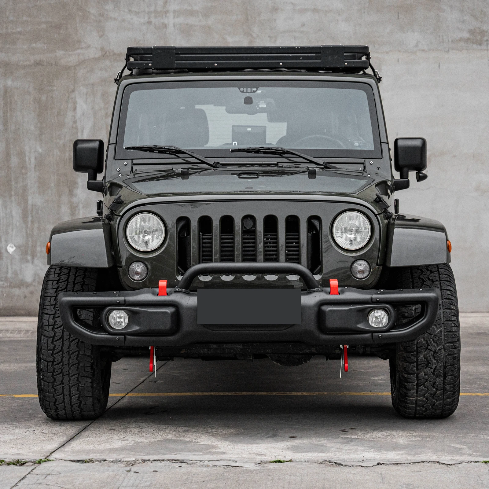 JL Style Auto Front Bumper for jeep wrangler Jk From r Factory Accessories