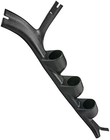 

Держатель для трех приборов GlowShift Black Triple Gauge Pod для Chevrolet C10 1973-1987 годов выпуска - крепление на переднюю стойку из ABS-пластика для (3) приборов диаметром 2-1/16 дюйма