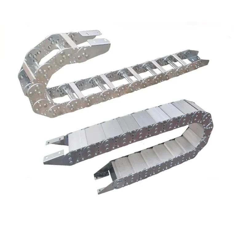 

cnc metal fully closed cable steel drag chain,cable carriers stainless steel cable drag chain