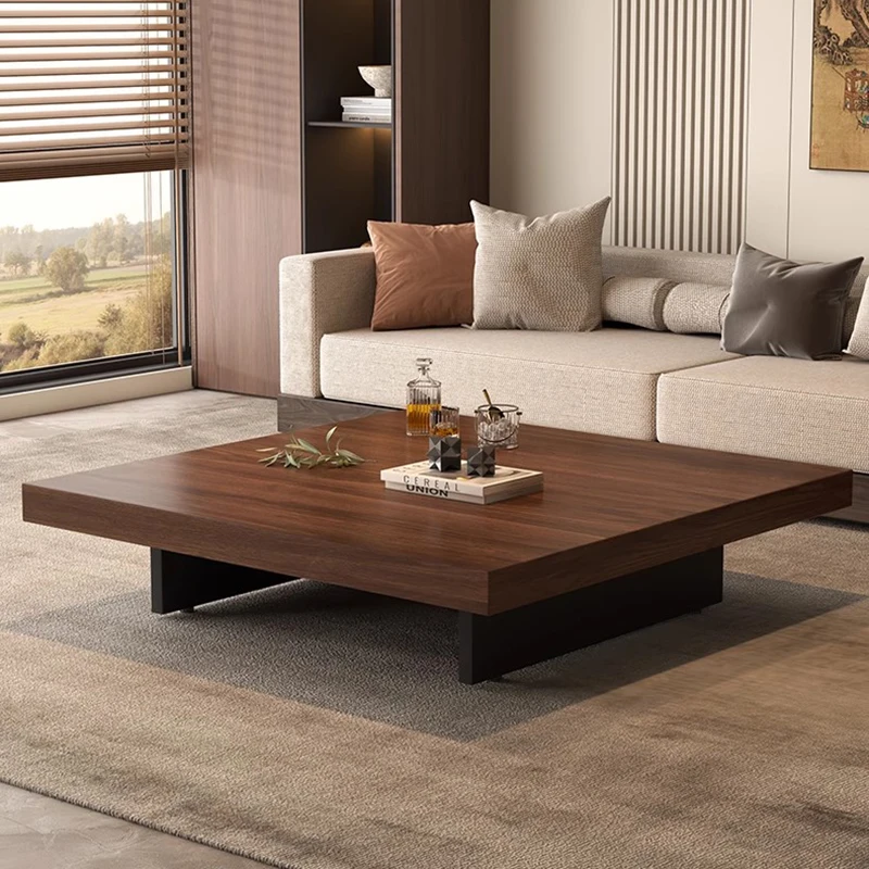 

Wood Hardcover Coffee Table Luxury Unique Rectangle Minimalist Coffee Table Italian Design Mesitas De Noche House Accessories