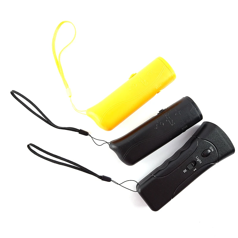 Pet Dog Repeller Anti Barking Stop Bark Training Device Trainer LED Ultrasonic Anti Barking Ultrasonic Without Battery image 3