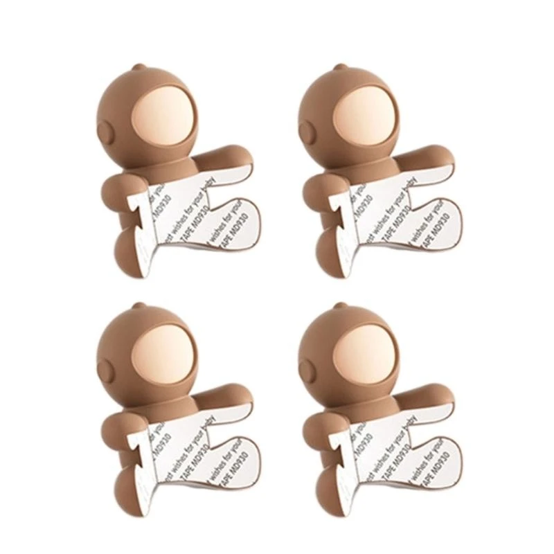 J15U 4 قطع من واقيات الحواف وواقيات الزوايا وحواف الأثاث