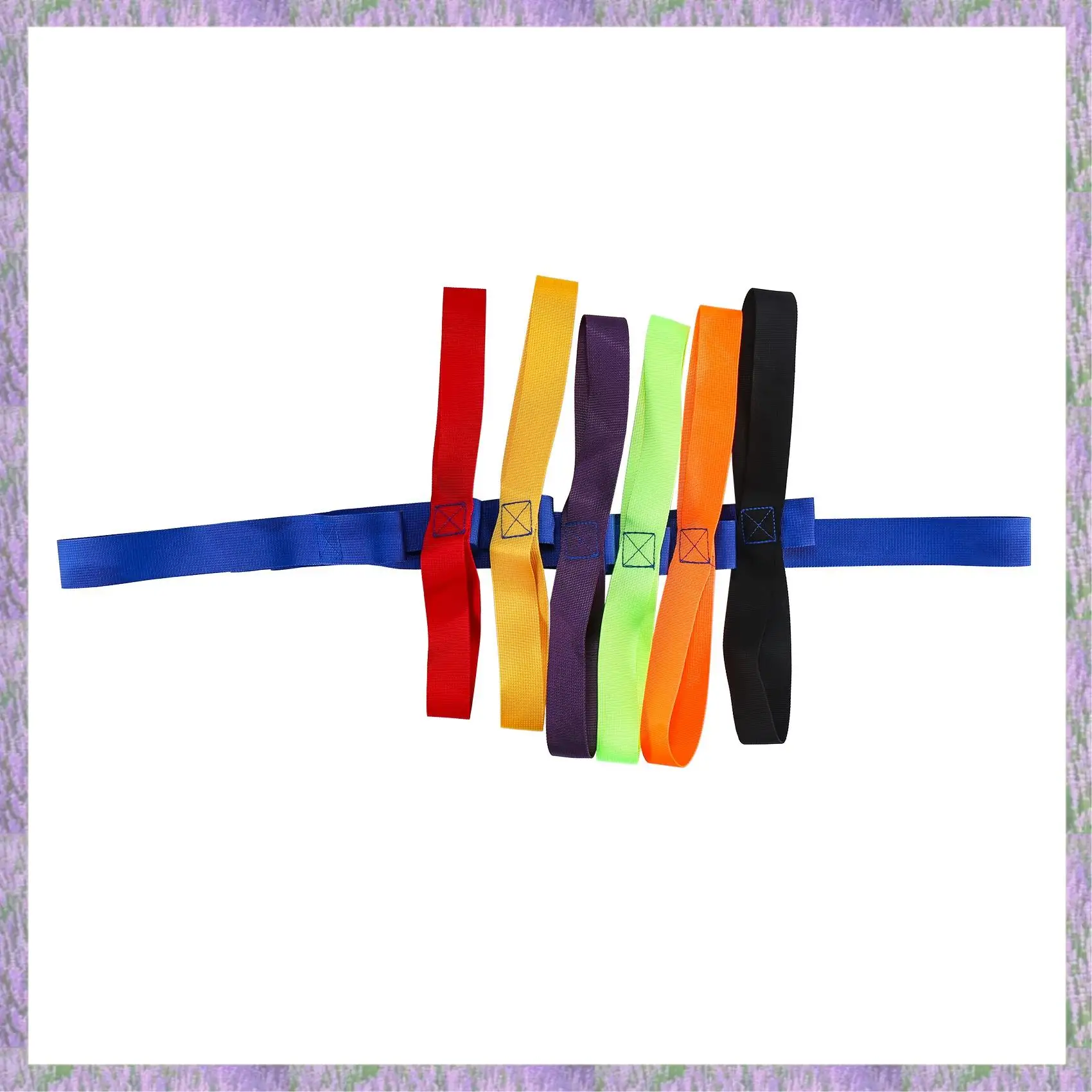 Umweltfreundliche Kinder-Wandseile für Vorschulkindertagesstätten, Schulkinder im Freien, bunte Griffe für bis zu 12 Kinder, 2 Lehrer
