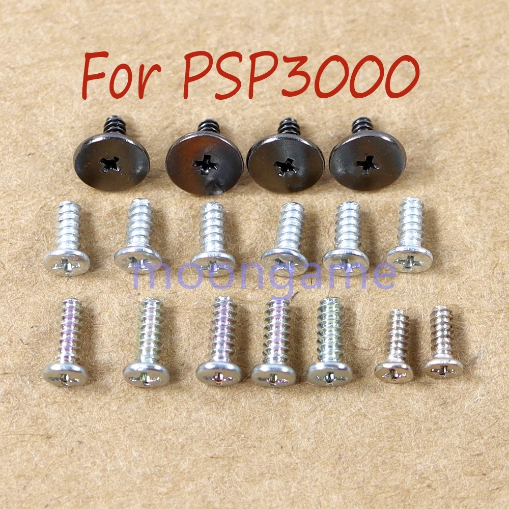 60 مجموعات استبدال مجموعة كاملة مسامير ل PSP2000/3000 المضيف العالمي المسمار الإطار الرئيسي طقم تصليح الأجزاء المعدنية