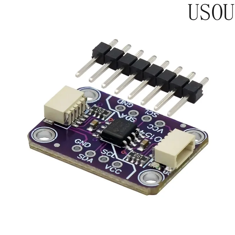 Bidirectional I2C Isolator ISO1540 STEMMA QT Qwiic Board Support Operation Up To 1 MHz Module with 8-pin Pin Header