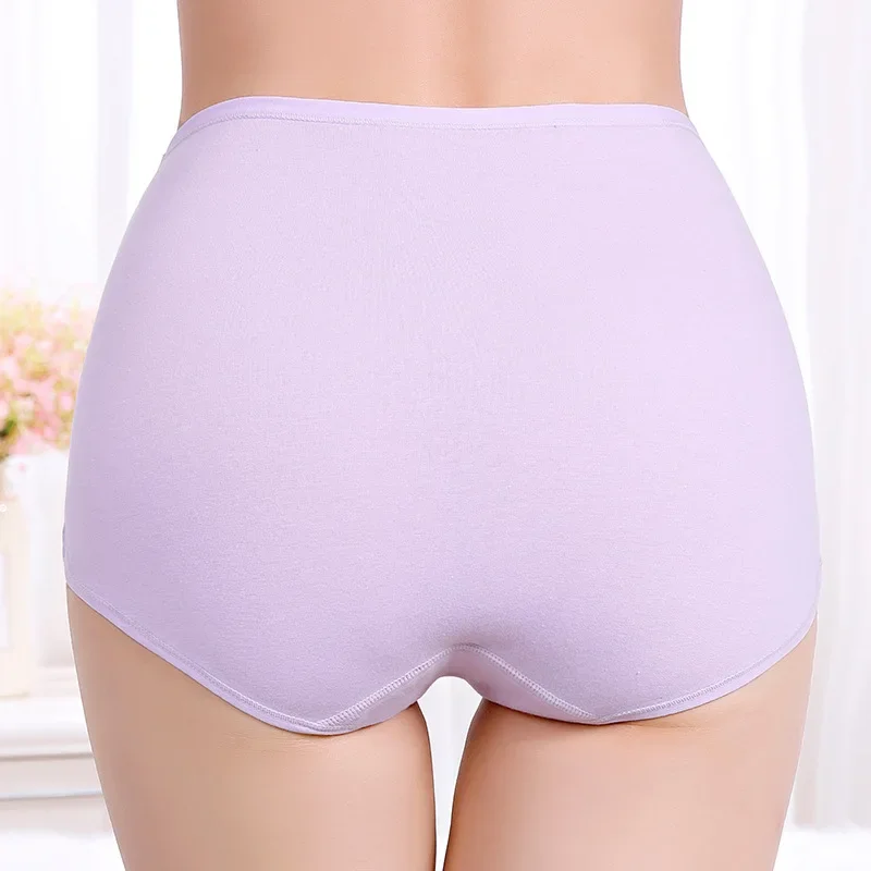 Plus Size Panties Women\'s Cotton High Waist Abdominal Underwear Sexy Seamless Briefs Girls Ladies Underpant Panty Calcinhas