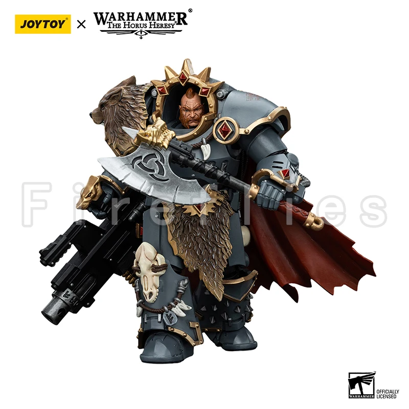 

[Pre-Order]1/18 JOYTOY Action Figure The Horus Heresy Space Wolves Hvarl Red-Blade Anime Model Toy