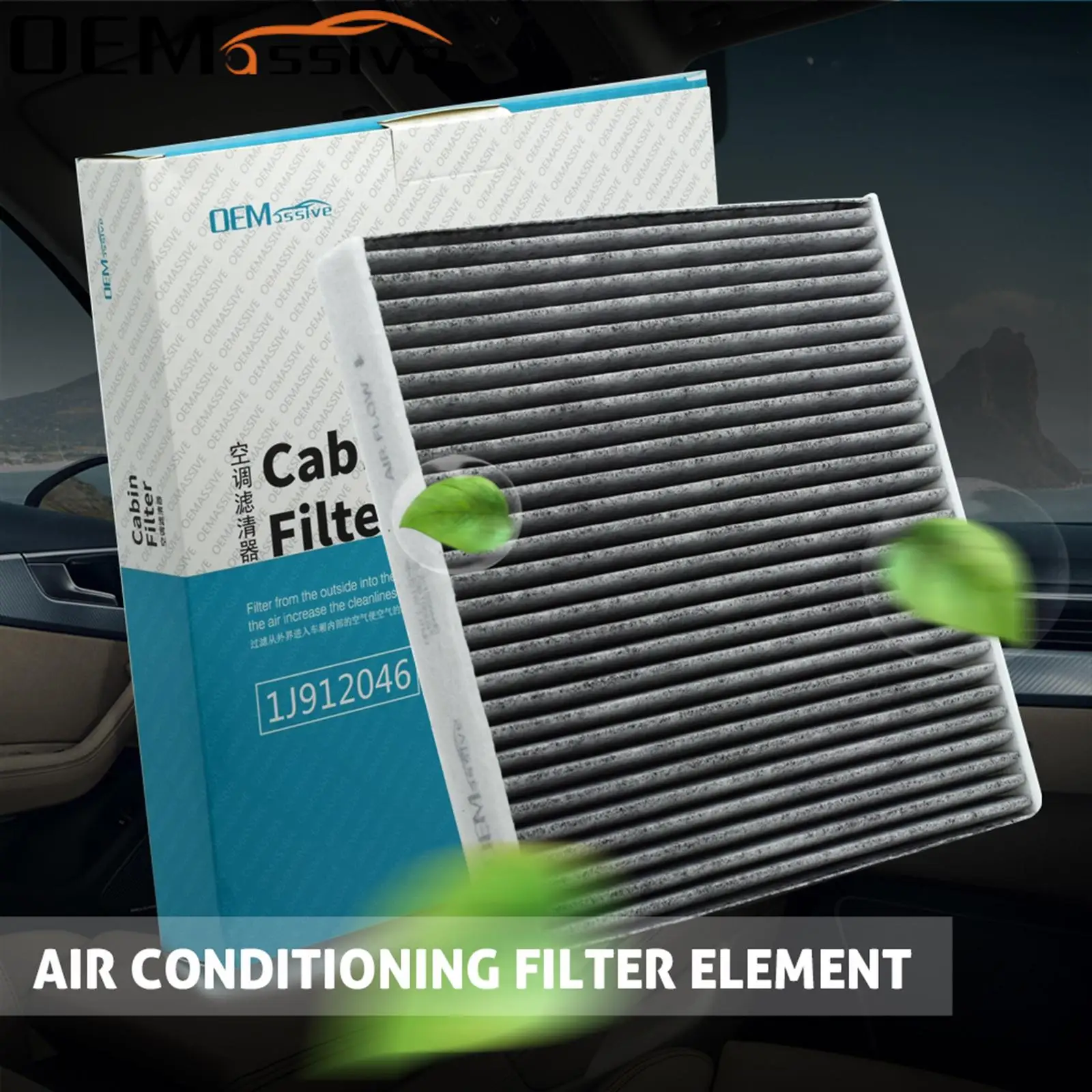 

Car Pollen Cabin A/C Air Filter For SEAT Leon MK3 5F 2013 - 2020 Hatchback Coupe Estate 1.2 1.4 1.8 TFSI 1.6 2.0 TDI Accessories