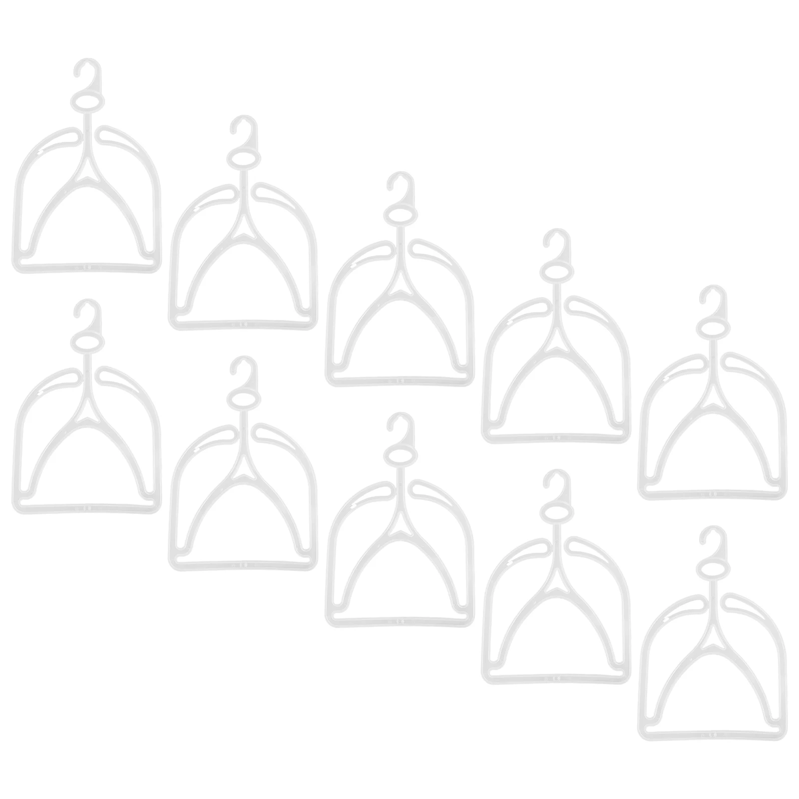 

10 Pcs Children's Hat Rack Cap Holder Hanger Hanging Storage Display Trouser Press Shaper