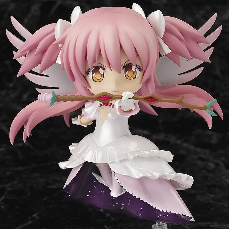 Puella magi madoka magica gsc kaname madoka anime personagem modelo periférico boneca móvel ornamento de mesa edição limite