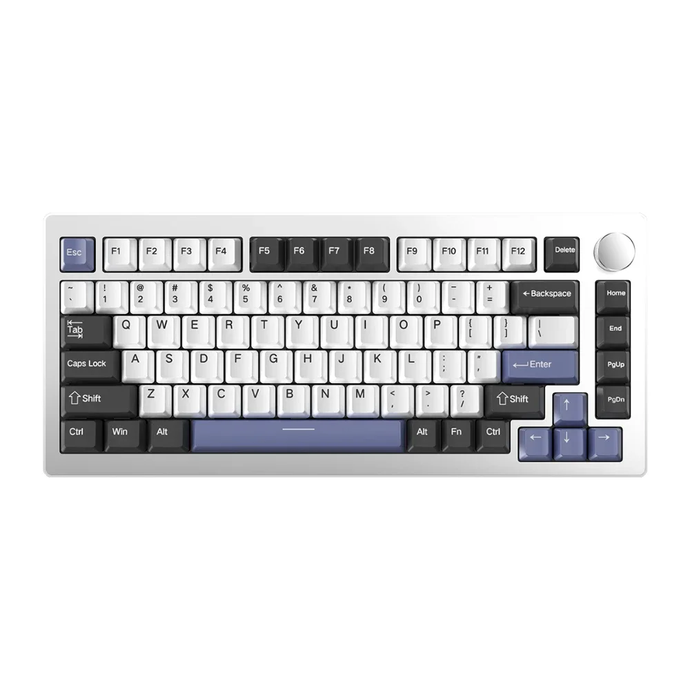 Imagem -06 - Kit de Teclado Mecânico Y75 com Construção em Alumínio Interruptores Rgb 75 Layout para Chaves Hot-swap Periférico de Jogos