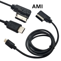 Automotive AMI Audi AMI Volkswagen MDI To 3.1 USB-C type-c Suitable For LeEco Mobile Tablet Car Charging Cable 0.3M 1M