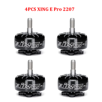 4PC iFlight XING E Pro 2207 1800KV 6S /2450KV 2750KV 4S Brushless Motor Compatible 5inch Propeller for RC FPV Racing Drone Parts