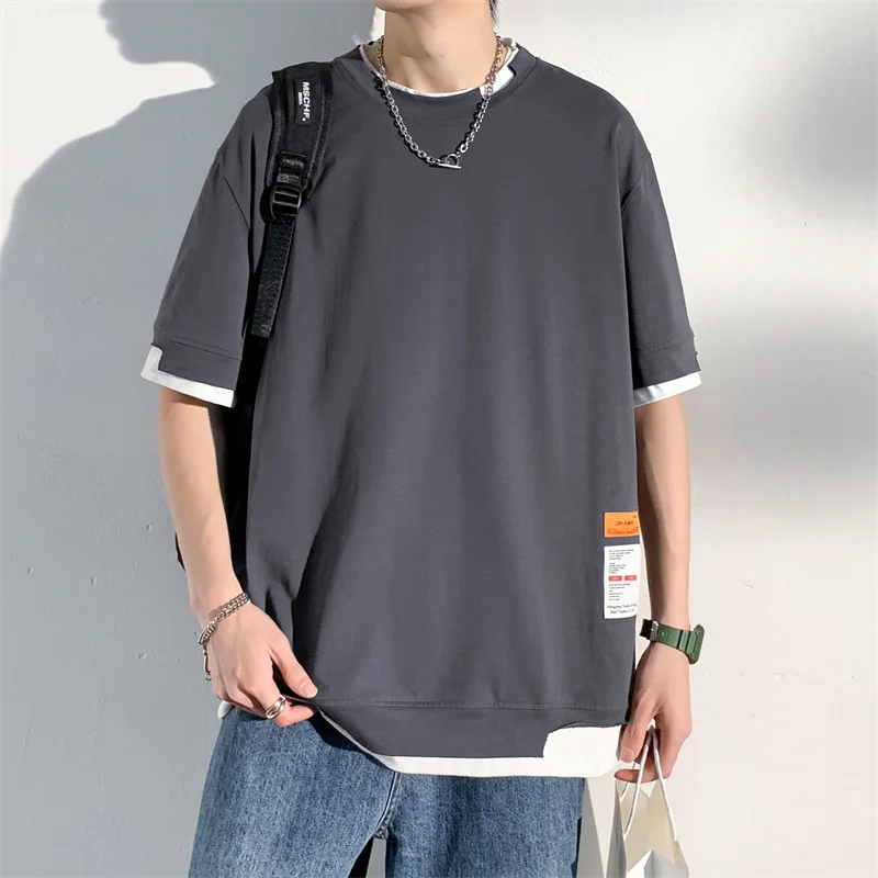 T Shirt Oversize Cotton Men Mens Summer Tshirts Oversized Tee Shirts 5XL Casual Wear T Shirt Tee for Man Streetwear Big Size