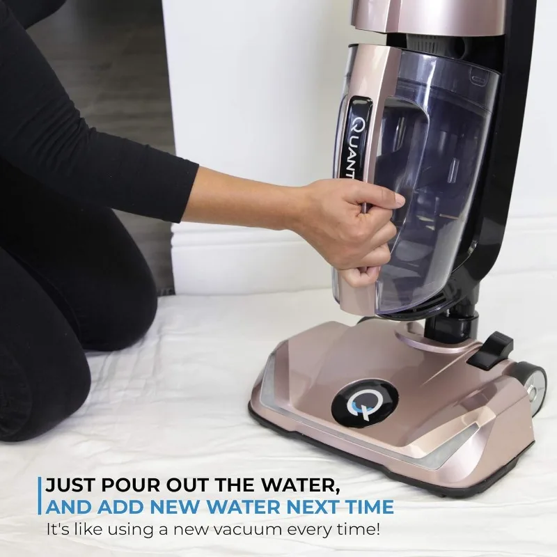 Upright Water Filter Vacuum—Vacuum Cleaner The Best Bagless Household Vac Cleaner with Water & MicroSilver Filtration To Clean