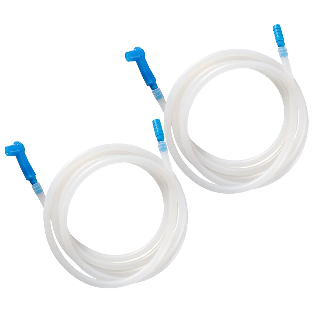 

2Pcs Brake Fluid Bleeder Hose Replacement Hose with Coupler Pump Oil Bleeder Connector Car Brake Fluid Exchange Tool