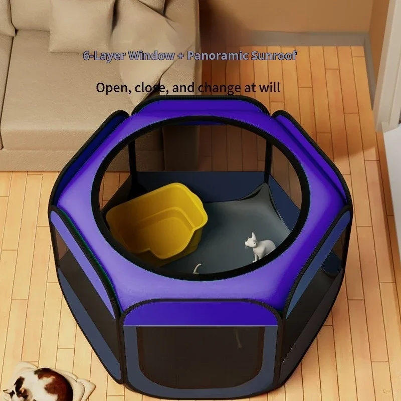 Prettiest Portable Folding Cat Tent Dog House Travel Pet Shelter Large Size Affordable Kitty Home Comfortable Den for Cats