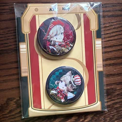 Sunsyea Genshin Impact Official Merch miHoYo Original Authentic LD Lyney Lynette Badge Card Set