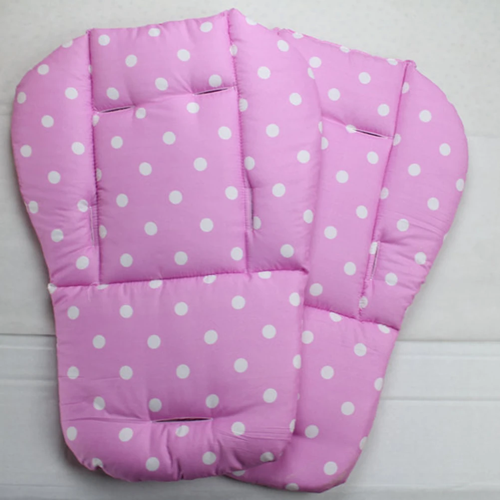 

Universal Soft Thick Pad Liner Pram Mat Stroller Pad For Car Seat Stroller Padding Liner Chair Pink