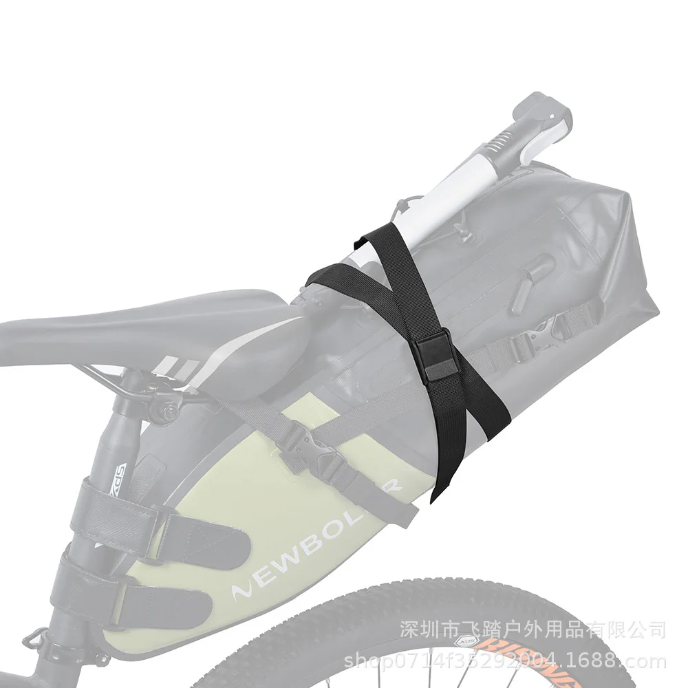 Waterproof Large Bike Saddle Bag Large Capacity Bicycle Rear Tail Bag Long Distance Cycling Storage Tool Pouch for Road Bike