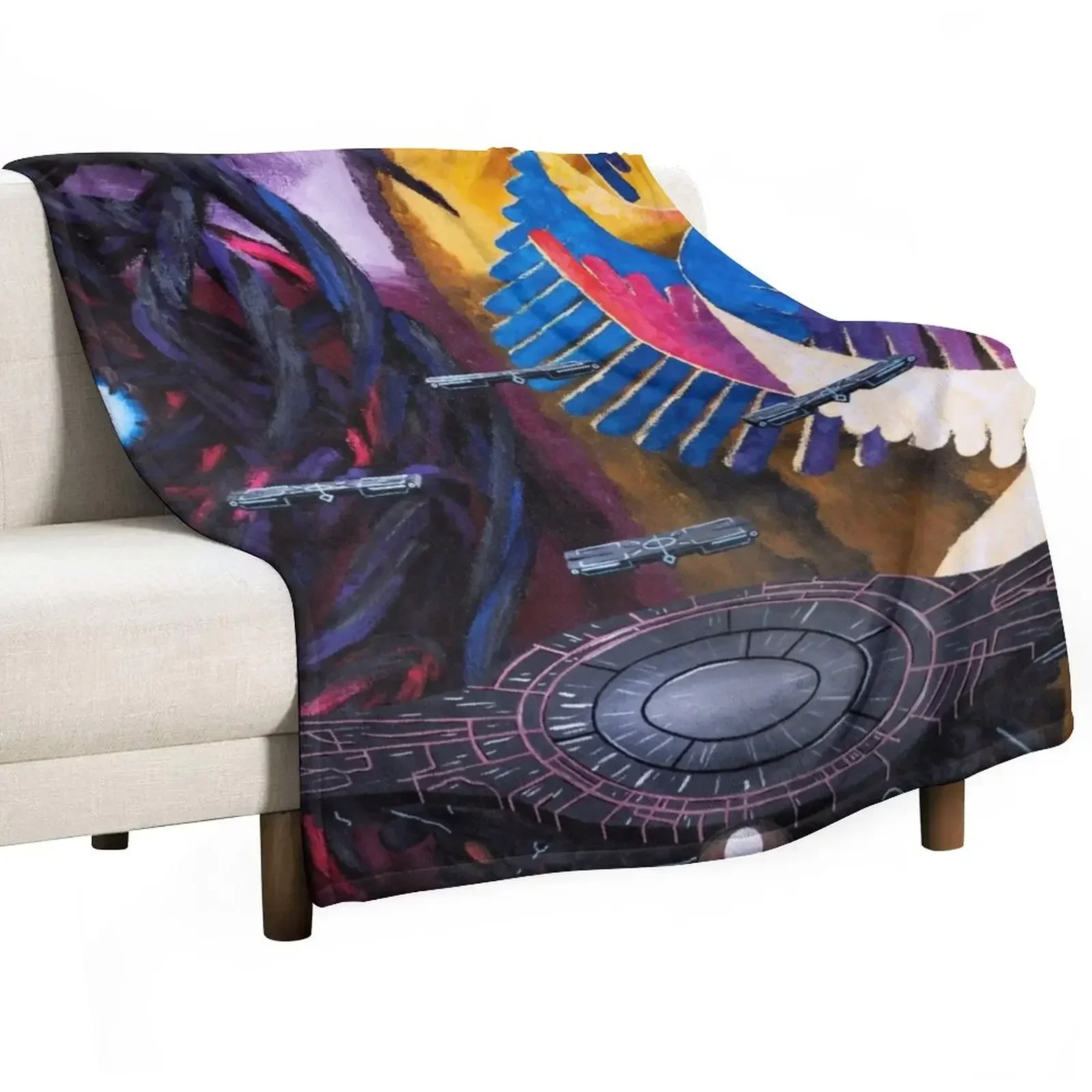 

Duality Throw Blanket Blankets For Sofas manga Soft Beds Blankets