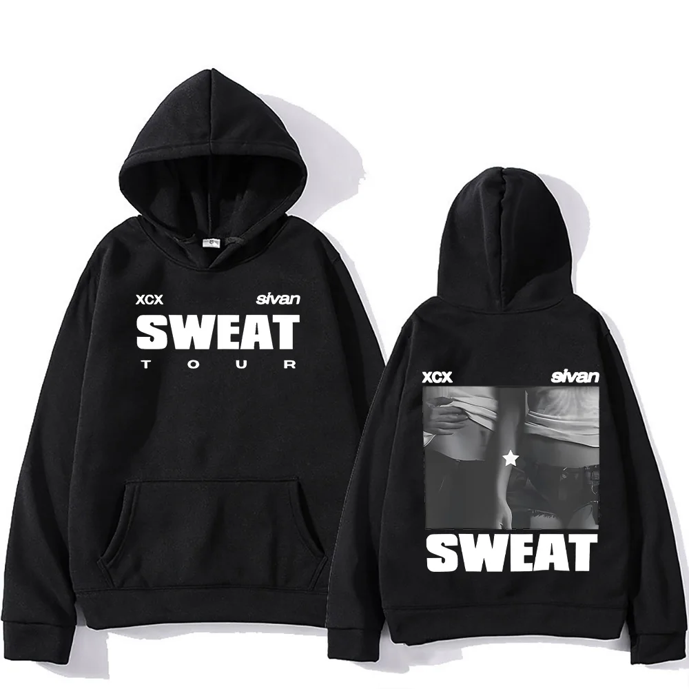 Retro Funko Pop Sweatshirts Charli XCX and Troye Sivan Sweat Tour Hoodies Unisex New Clothing Autumn Winter Fashion Pullovers