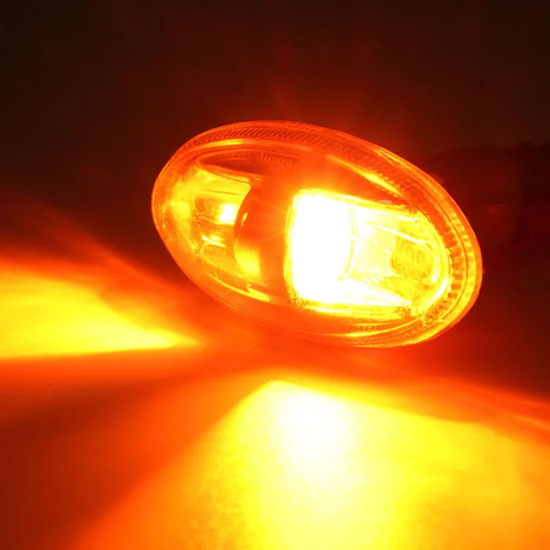 

6325G3 6325G4 For Peugeot 1007 107 108 206 301 407 Expert 2005 - 2018 2009 2015 2016 1/2PCS Amber Side Indicator Clearance Light