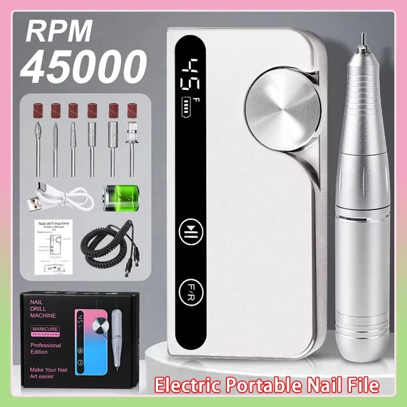 45000rpm-rechargeable-nail-drill-professional-low-noise-polishing-nail-machine-suitable-for-gel-nail-polish-polishing-tool