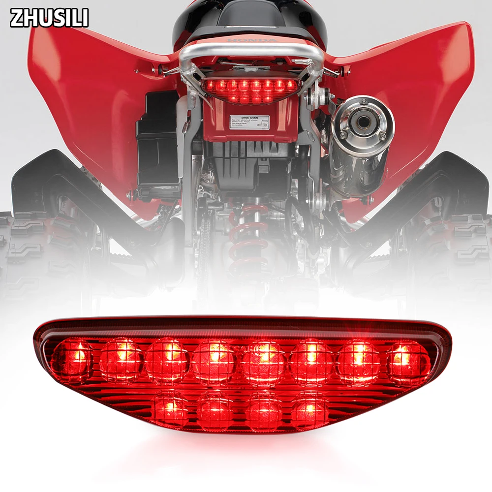 LED For Honda TRX450R 2006-2009 / TRX450ER 2006-2014 All NEW Rear Brake Red Tail Light Assembly Accesorios