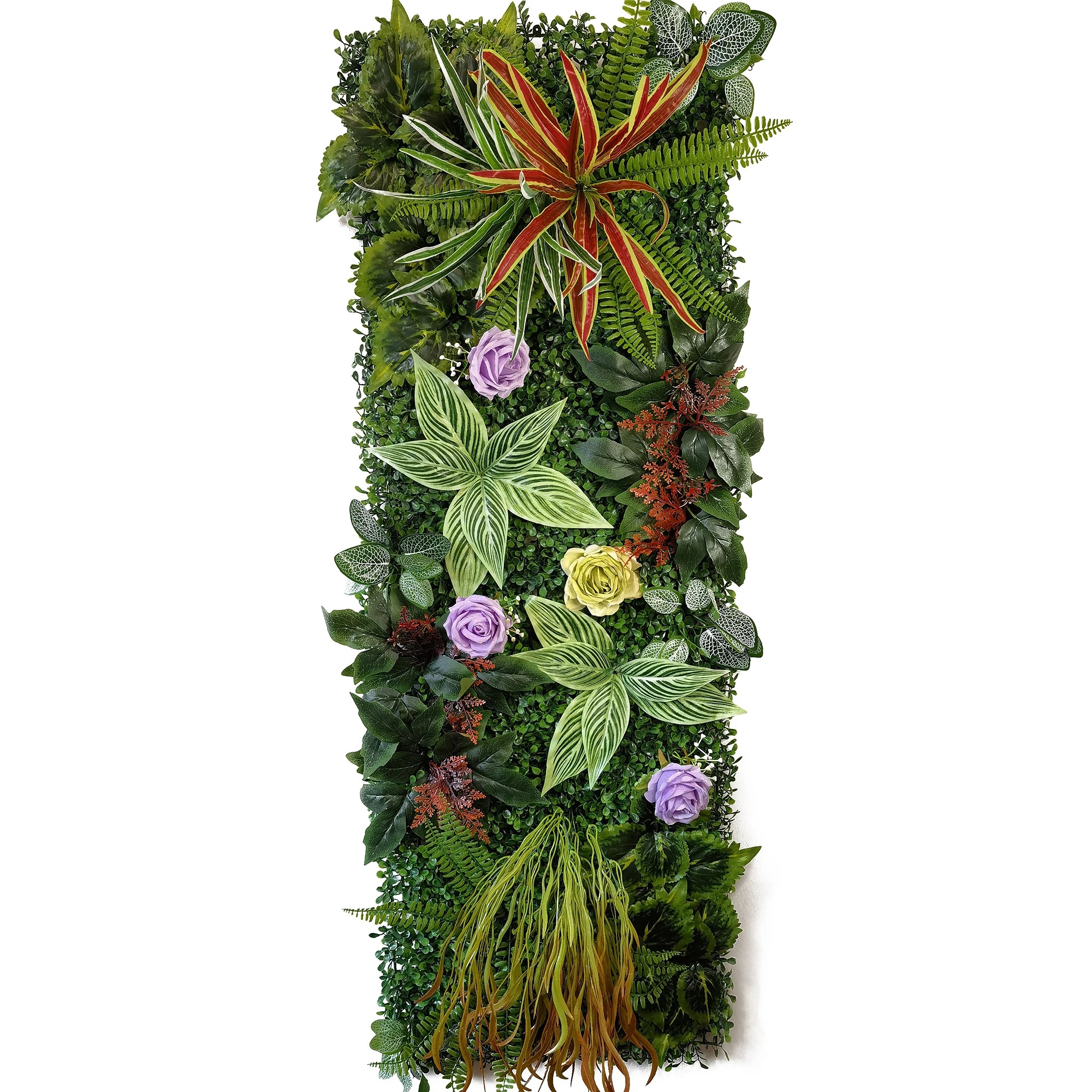 3D-künstliche Pflanzenwand, gefälschte immergrüne Blätter, simulierter Hintergrund, Hochzeit, Party, Dekoration, grüne Tafel, Rasen, Heimdekoration – Detail 5