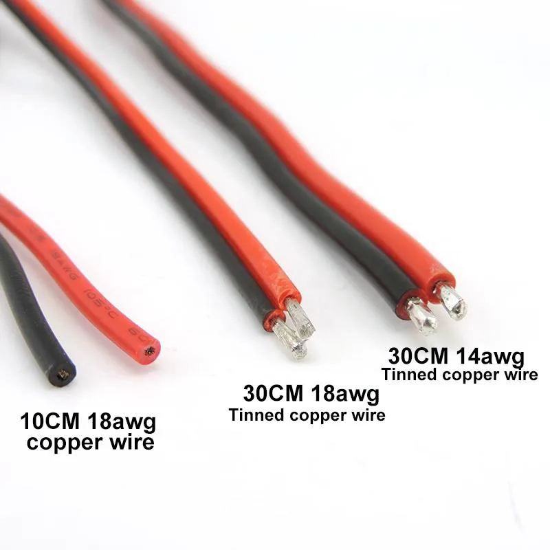 SAE Power Connector Cable cover solar panel Automotive Extension copper wire 10A 20A 14AWG 18AWG 2 Pin Quick Disconnect Cable p1