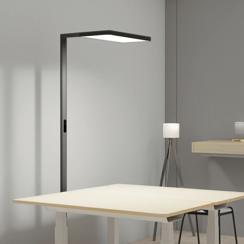 

Billionaire Lighting High-End Modern Aluminum Standing Lamp Light Source LModern Office LED Full Spectrum Floor Lamps