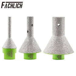 FACHLICH 1pc Diamond Finger Bit Diamond Chamfer Milling Ceramic Tile Porcelain Marble Angle Grinder Polishing Tool Hole Opener