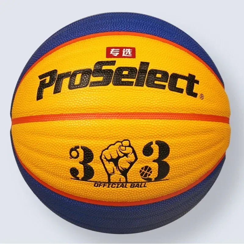 บาสเกตบอลมืออาชีพขนาด 7 บาสเกตบอลไมโครไฟเบอร์ยืดหยุ่นสูงป้องกันการระเบิดทนทานการฝึกอบรม Match Ball ผู้ชายขนาด 6 ผู้หญิง