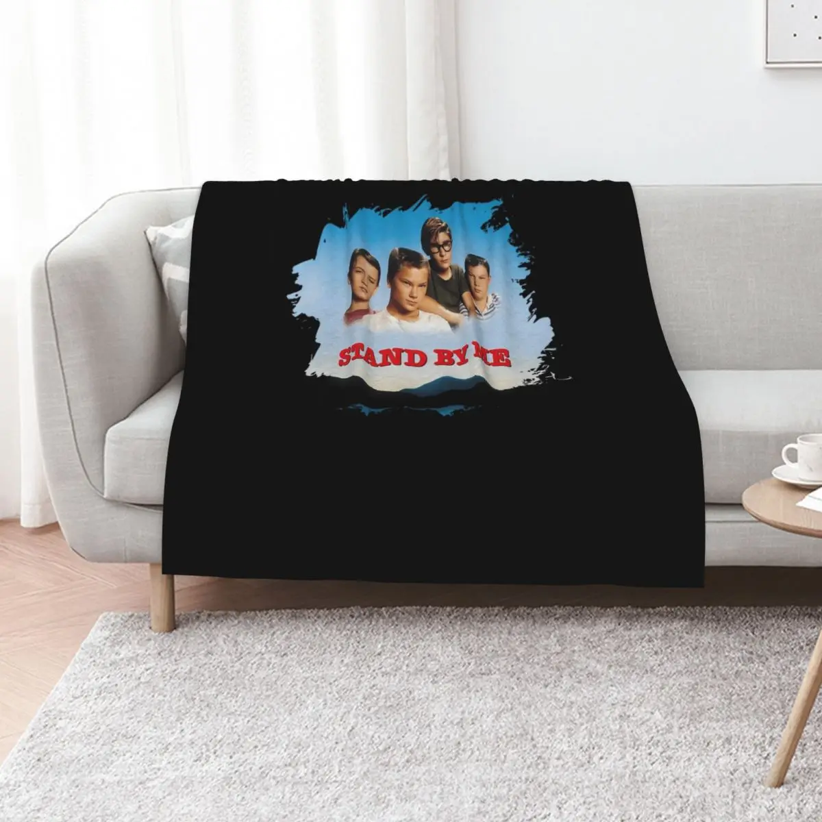 Stand By Me Throw Blanket Lightweight Cozy Blanket for Bed Sofa