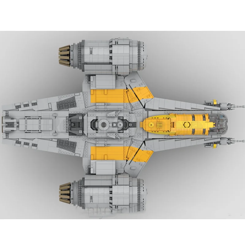 Popular Star Model Moc Building Block UCS Razor Crest Model Technology Brick DIY Assembly Modular Construction Toy Holiday Gifts