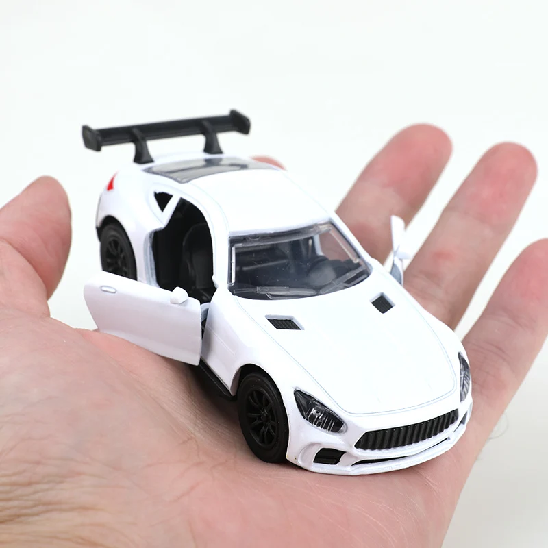 (Bagged) 1:38GT Alloy Pull-back Toy Racing Car, Passionate Racing Car, Pull-back Racing Car, Children's Toy.