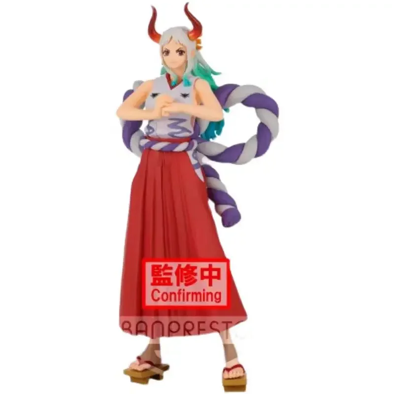 Bandai Een Stuk Anime Figuur DXF Yamato Action Figure Kaidou's Dochter Speelgoed Collectible Ornamenten Figuur Model Poppen 21 cm