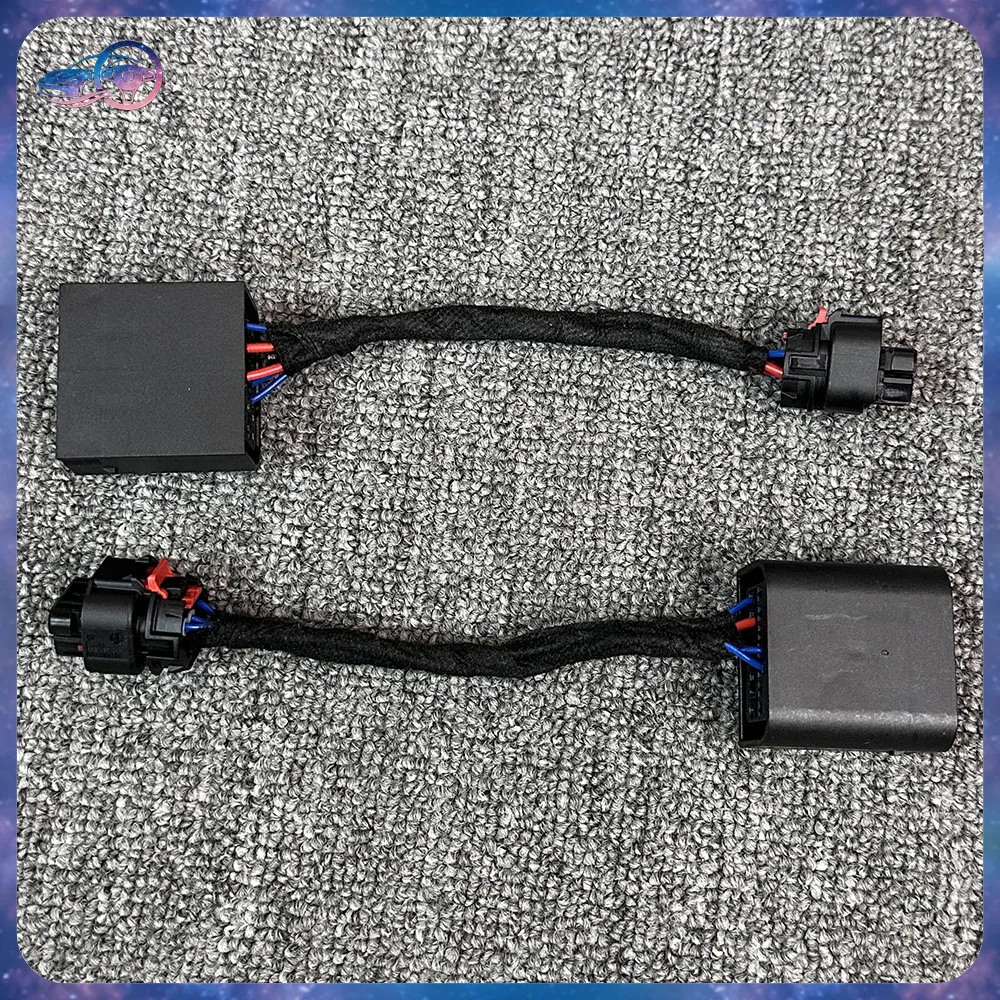 

2x Retrofit facelift LCI Led Head light cable wire adaptor Loom For BMW G20 G30
