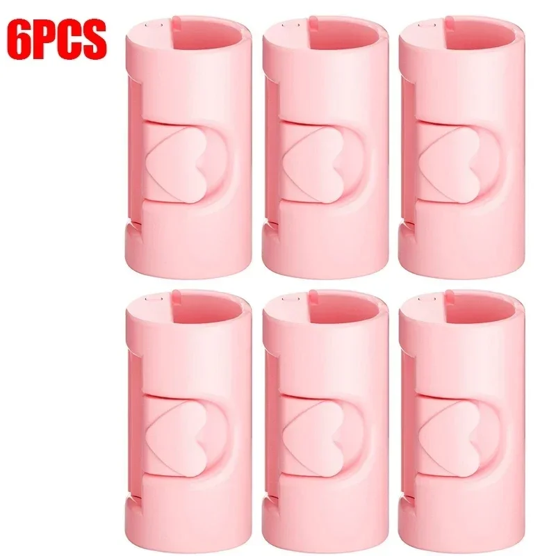 6Pcs Pink