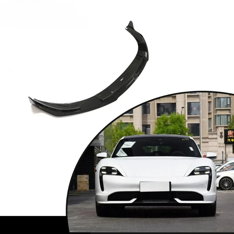 

Pre-preg Carbon Fiber Front Lip For Porsche Taycan Turbo 9J1 Sedan 2019-2021