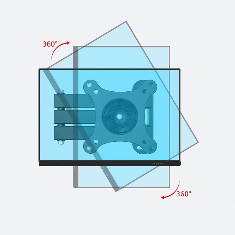 Universal Adjustable TV Wall Mount Bracket Universal Rotated Holder TV Mounts For 14 To 32 Inch LCD LED Monitor Flat Panel