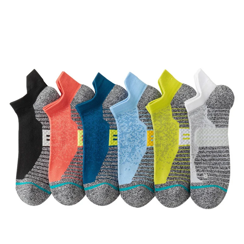 

socks, Spring towel and ear mixed summer socks, professional running bottoms, shock absorption, sweat absorption, breathable