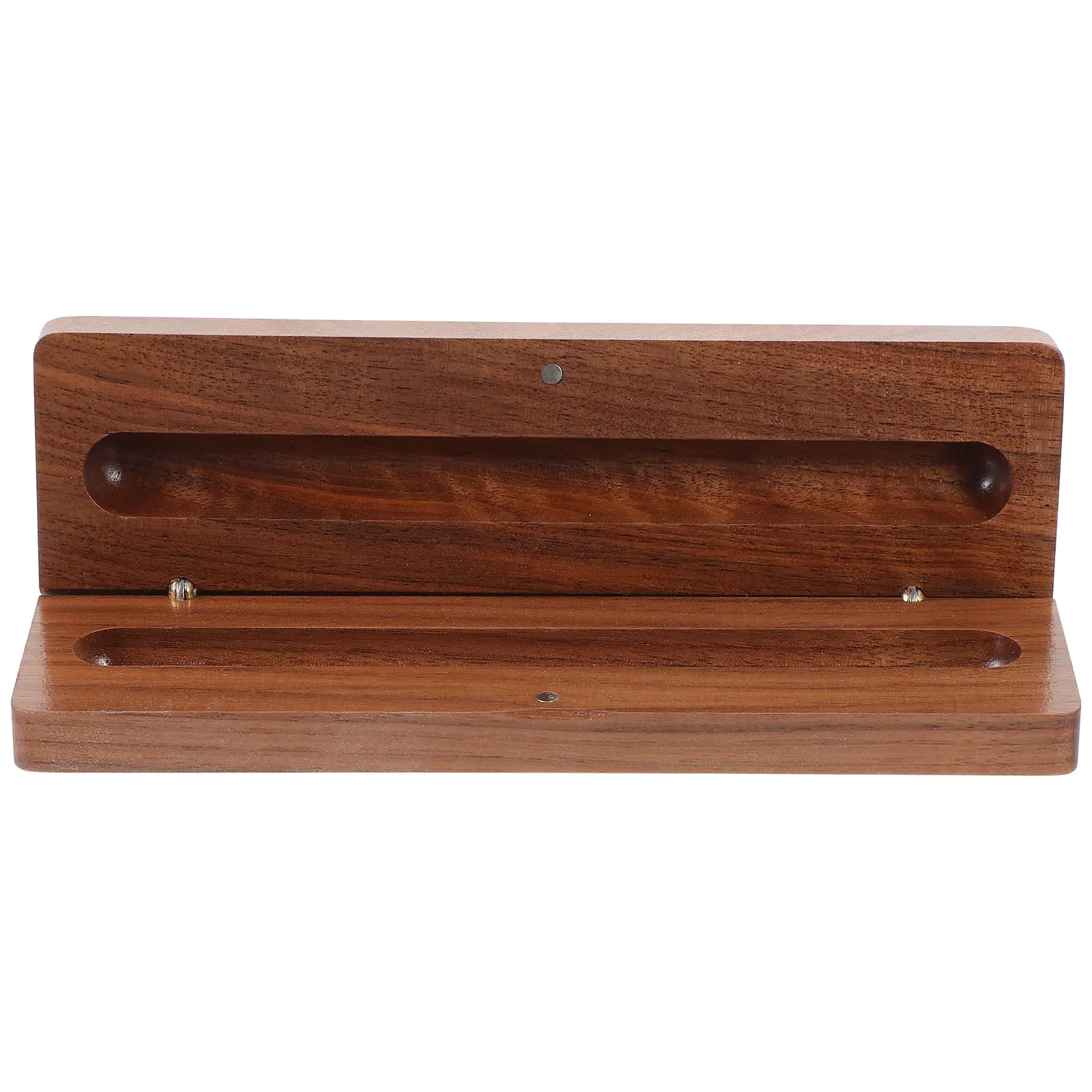 Pen Box Set Single Presentation Case Wood Storage Individual Pencil Holder Display for Desk Container Boxes