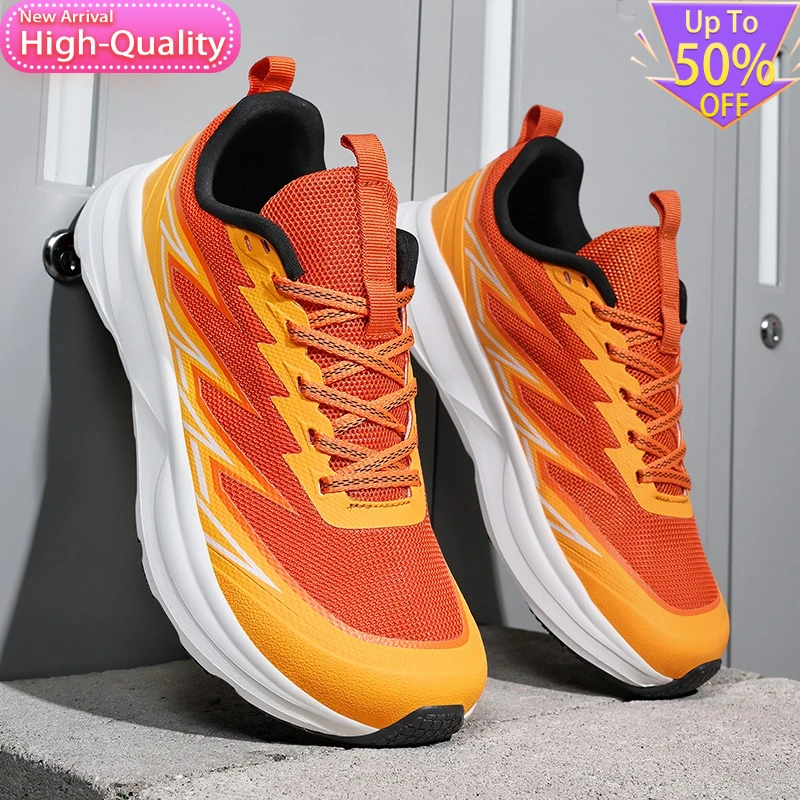 

Spring New Low Cut Mens Sports Shoes Widened Rebound Shock-absorbing Running Shoes Lightweight and Flexible Daily Walking Shoes