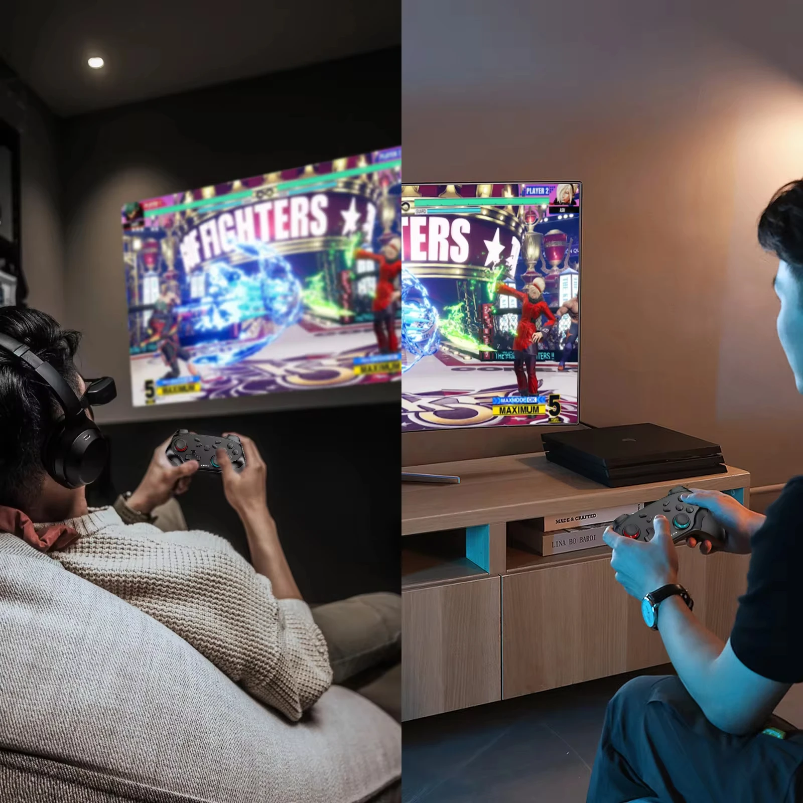 Mando inalámbrico para Switch/Pc/Ios/Android, controlador de juego Turbo, consola de Control de vibración, accesorios remotos