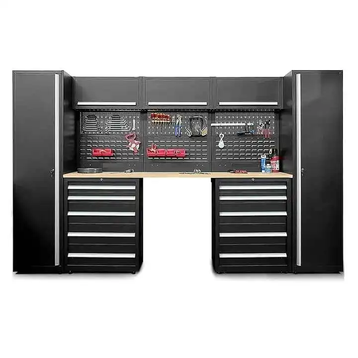 

Best Price Adjustable Tool Box Cabinet Woodworking Tools Cabinet Door Tool Design for Garage Storage